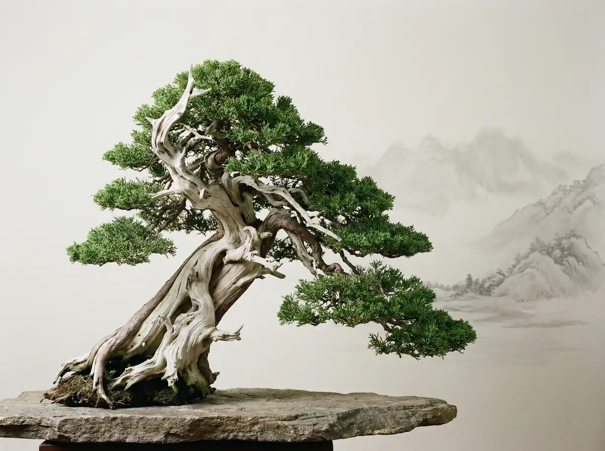 真柏盆景 - 集芳阁 | 风骨傲然